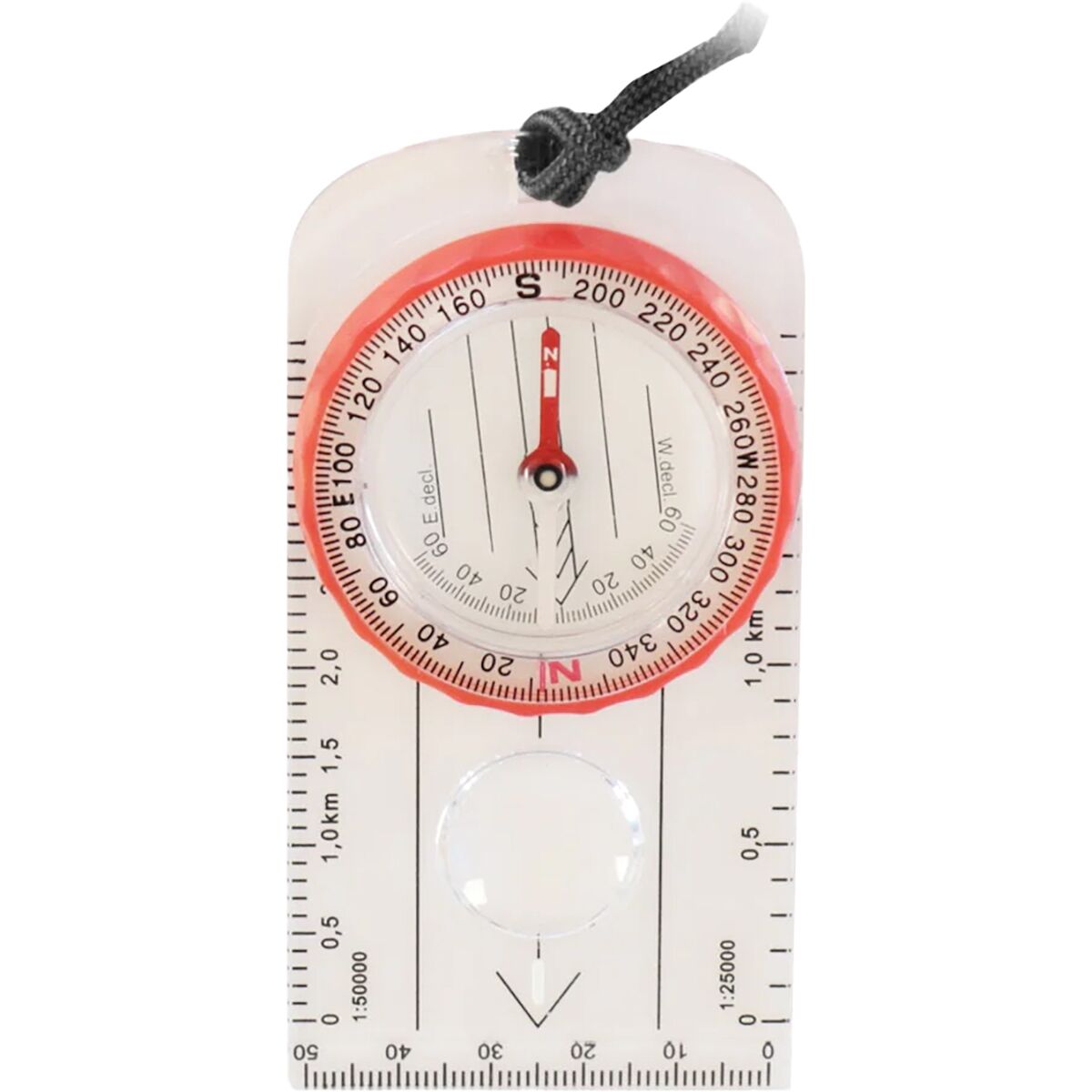 S.O.L Survive Outdoors Longer S.O.L Survive Outdoors Longer Deluxe Map Compass One Color, One Size