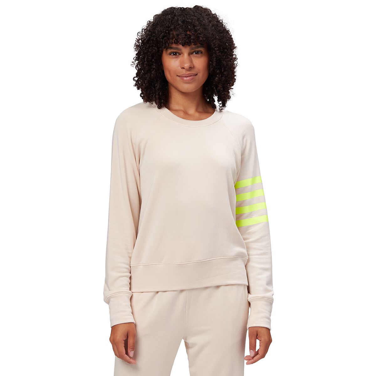 Sundry Neon Cropped Sweatshirt - Women's product image