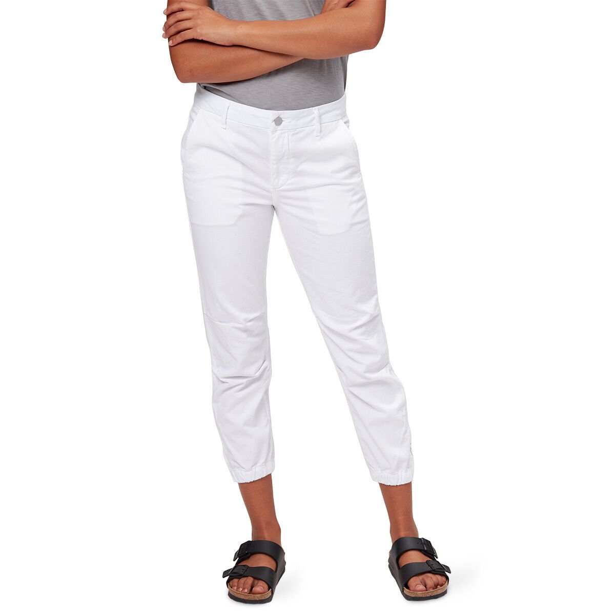 Sundry Sundry Pleated Jogger Pant - Women's Optic White, 3-L