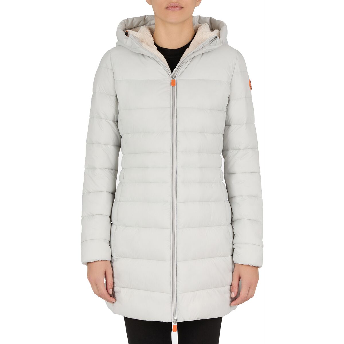 Save The Duck Raven Sherpa Long Puffer Jacket - Women's product image