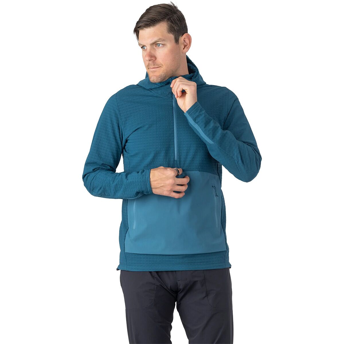 Image of 7mesh Industries Chilco Anorak Jacket - Men's Deep Sea, L