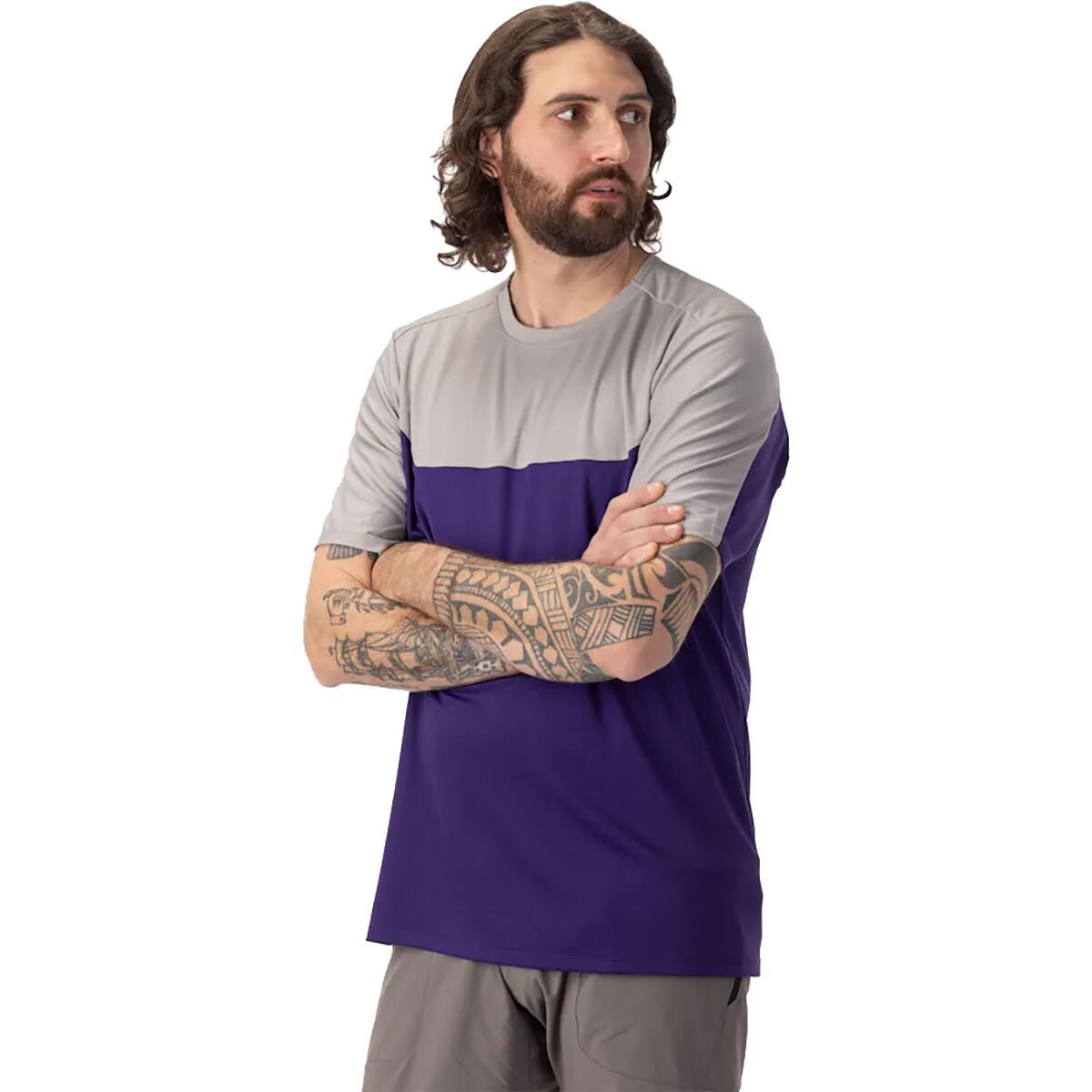 7mesh Industries Roam Short-Sleeve Jersey - Men's Purple Moon, M