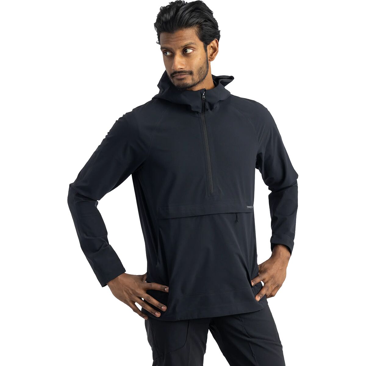 Image of 7mesh Industries Cache Anorak - Men's Black, L
