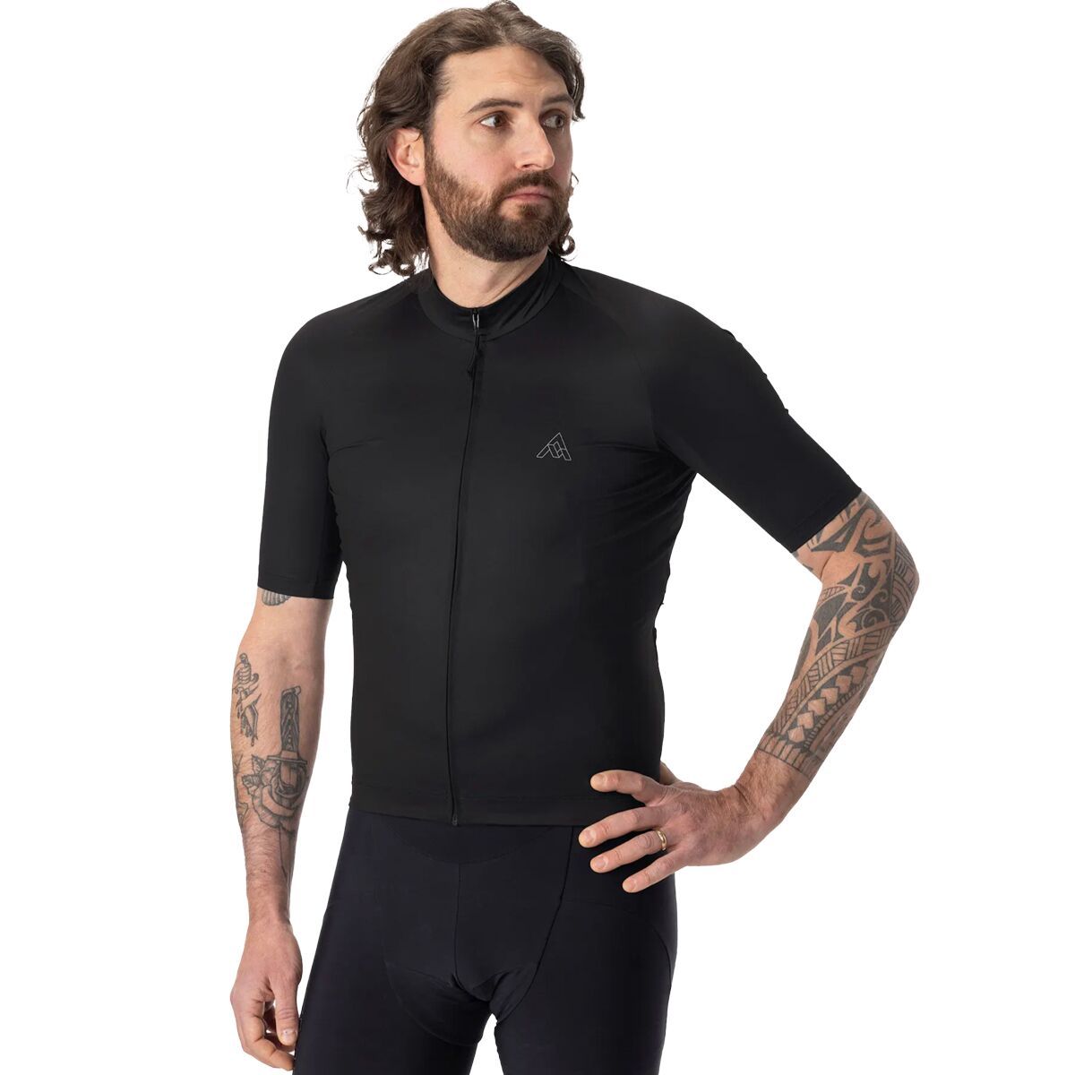 7mesh Industries Atlas Short-Sleeve Jersey - Men's Black, XL