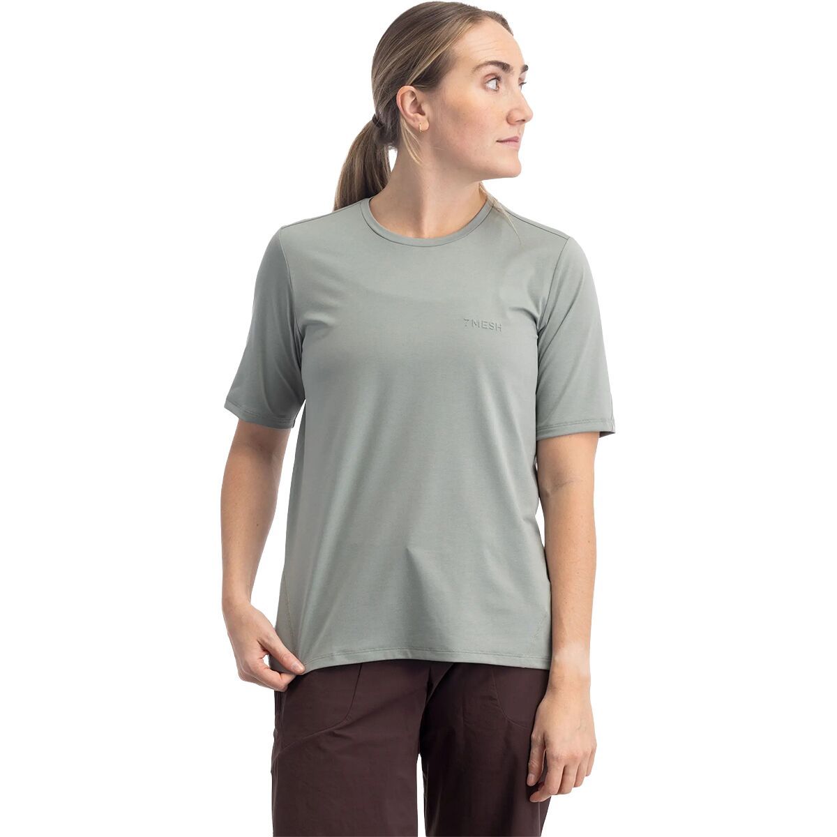 Image of 7mesh Industries Atlas Short-Sleeve Shirt - Women's Shadow, XS