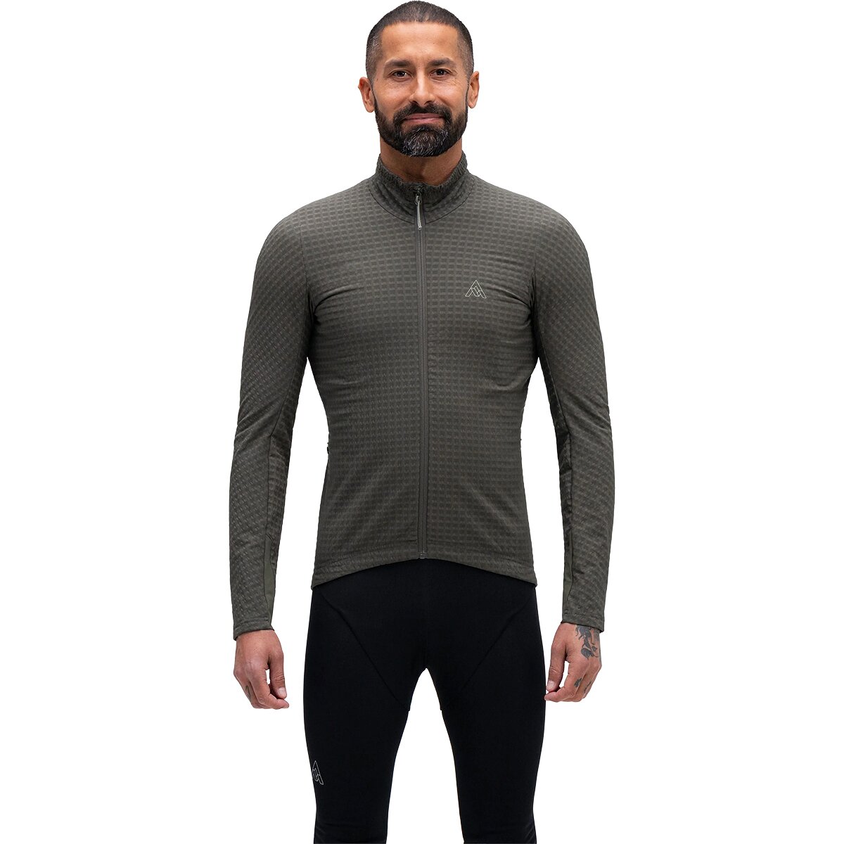 Image of 7mesh Industries Seton Long-Sleeve Jersey - Men's Dark Shadow, M
