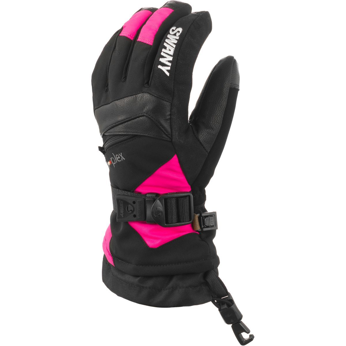 Image of Swany X-Change Jr Glove - Kids' Black/Magenta, L