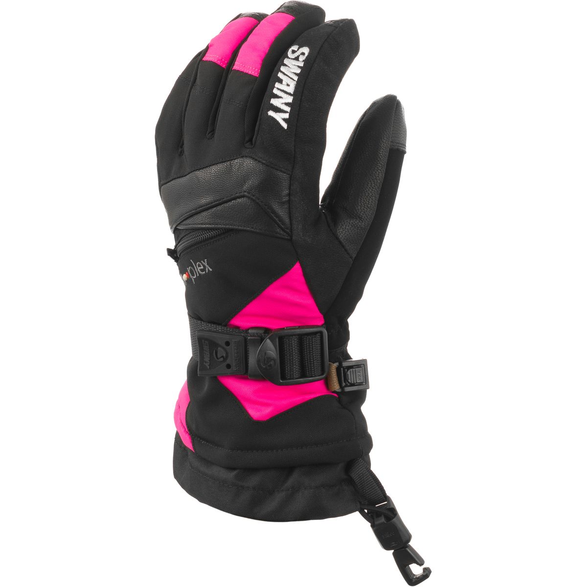 Image of Swany X-Change Jr Glove - Kids' Black/Magenta, M