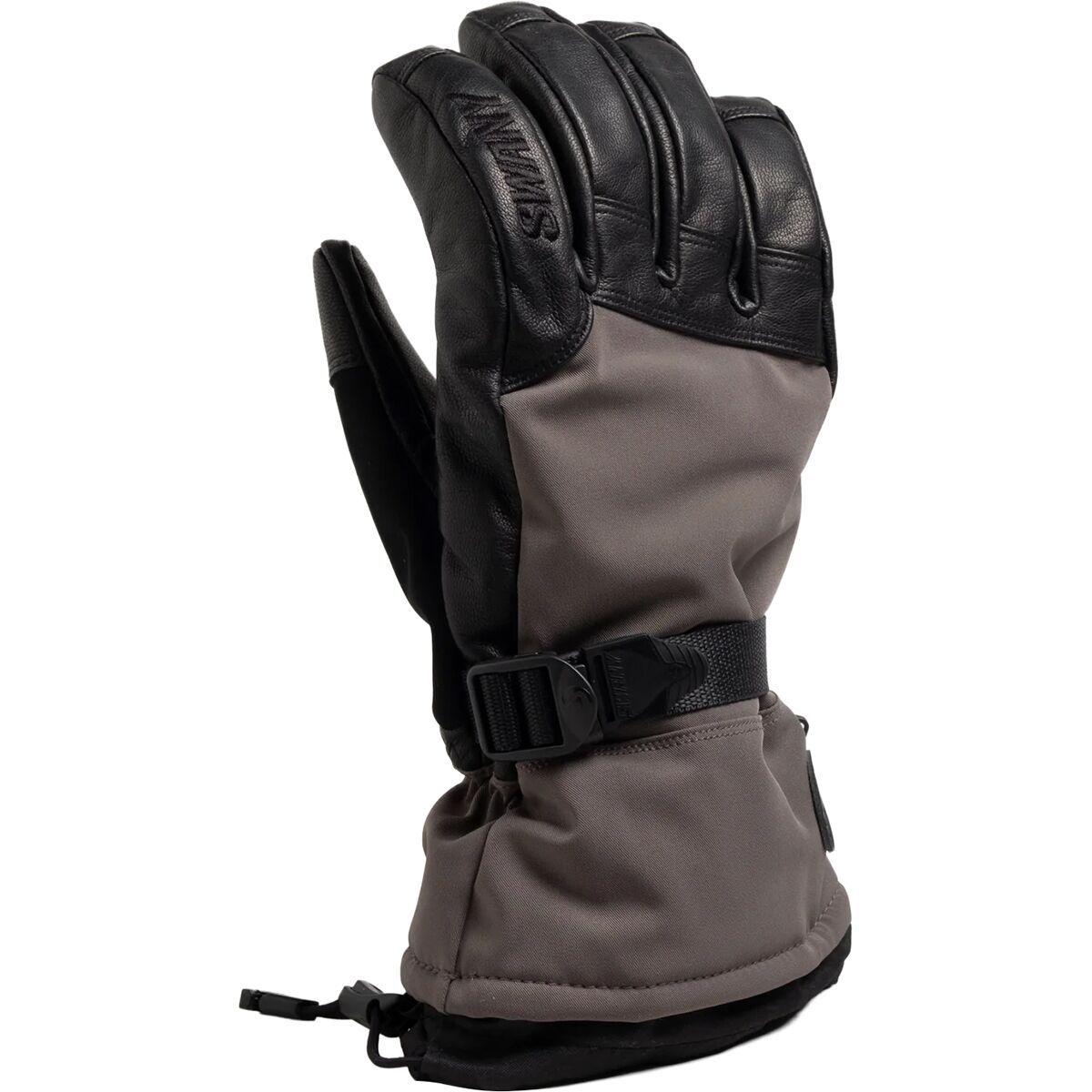 Image of Swany Gore Winterfall Glove - Men's Charcoal Grey/Black, S