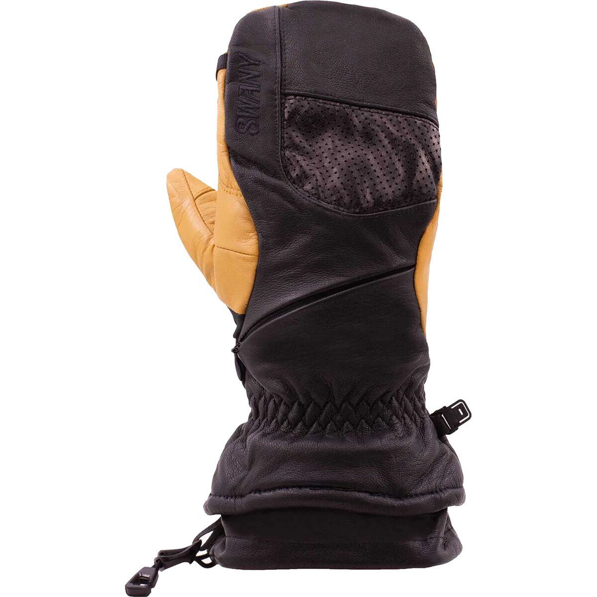 Swany Swany Hawk Mitten - Men's Black/Segale, M