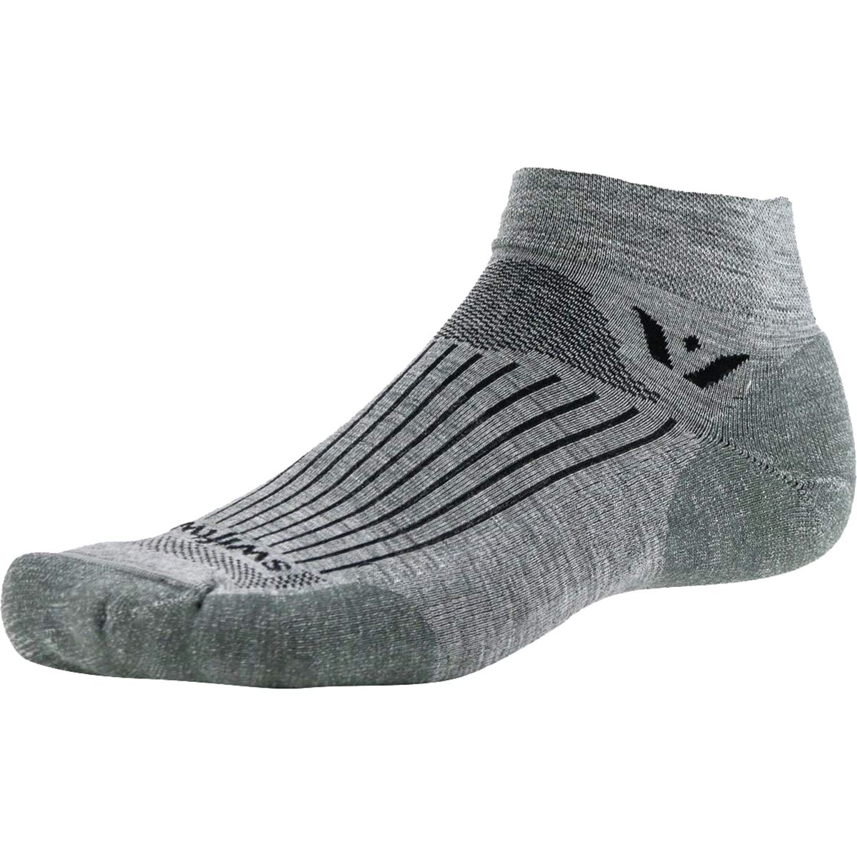 Image of Swiftwick Pursuit Ankle Merino Sock Heather, XL