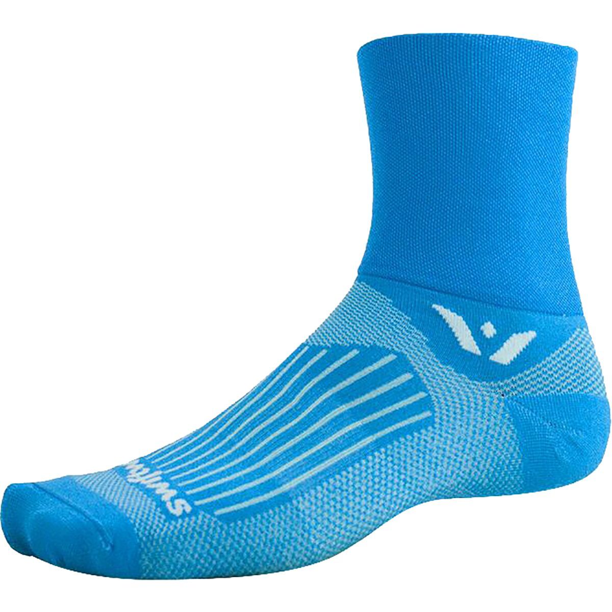 Swiftwick Aspire Four Sock Lagoon Blue, XL
