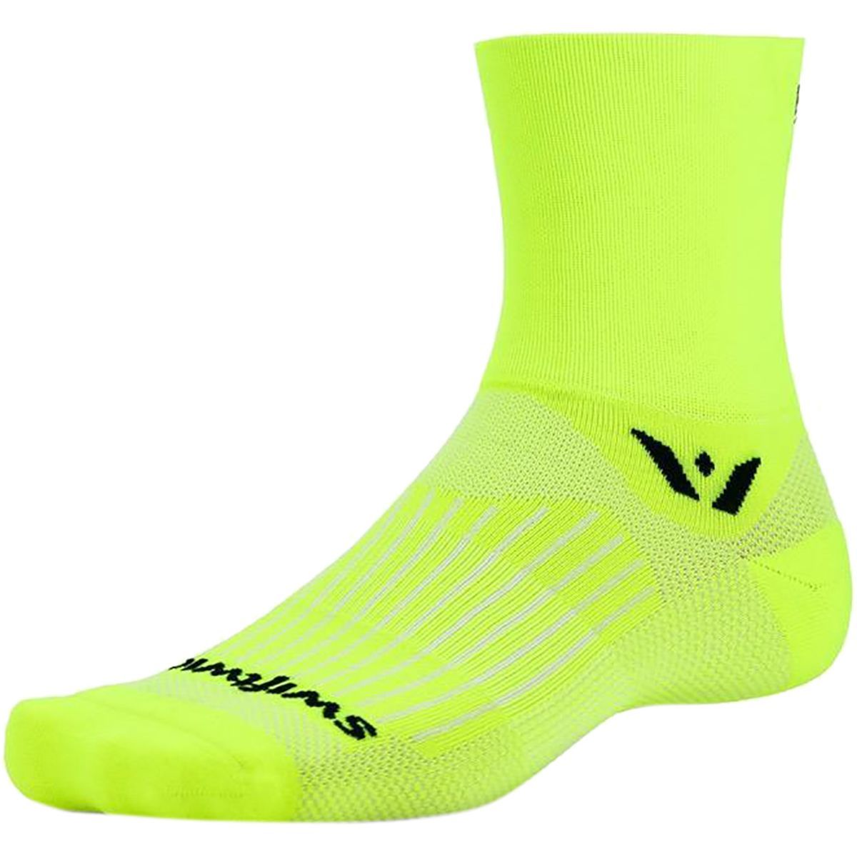 Swiftwick Aspire Four Sock Yellow, L