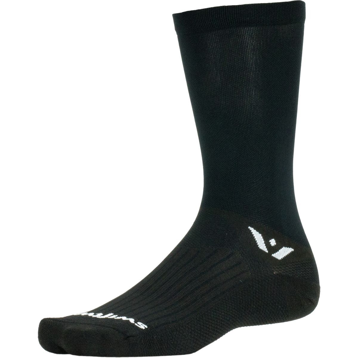 Image of Swiftwick Aspire Crew Sock Black, XL