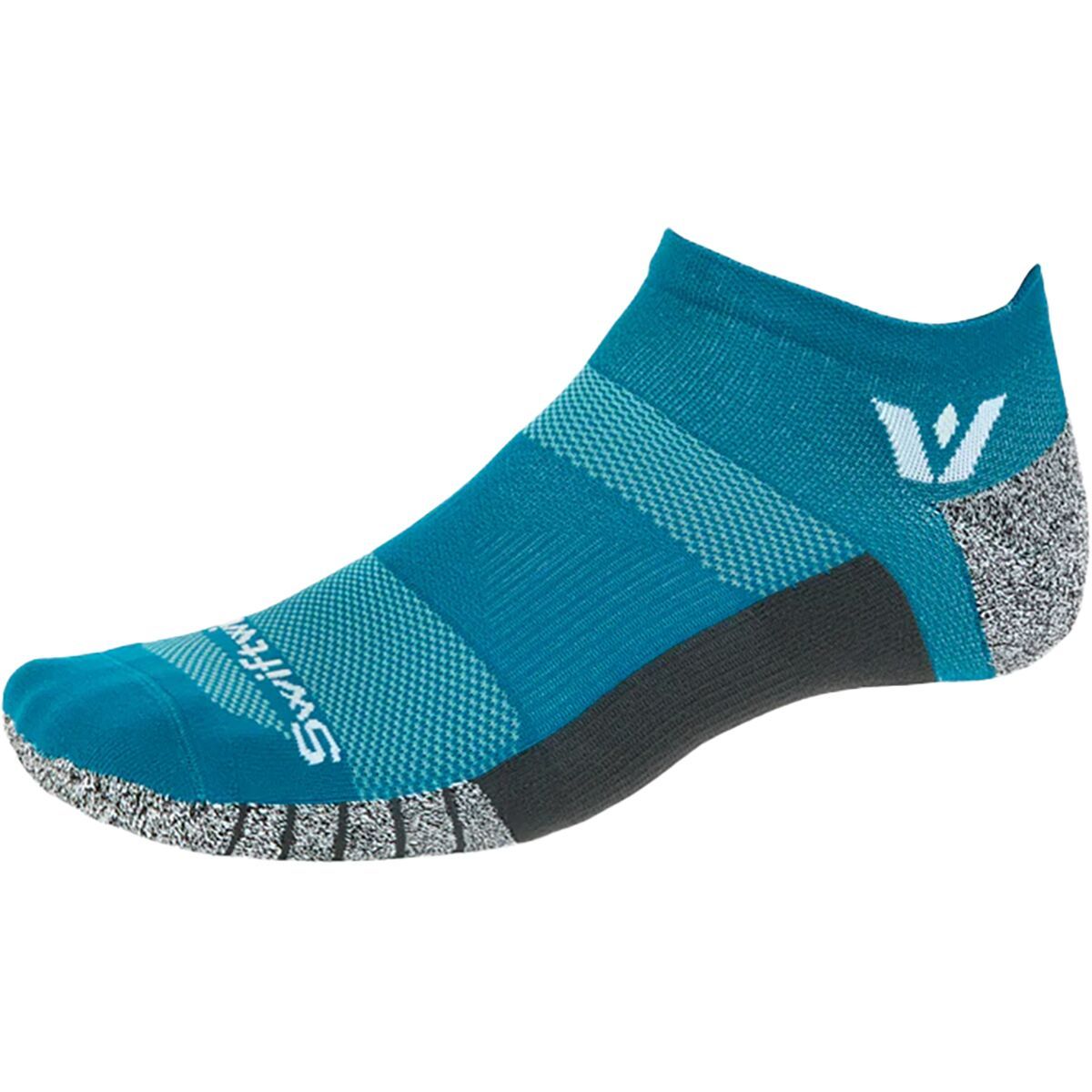 Image of Swiftwick Flite XT No Show Sock Teal, M