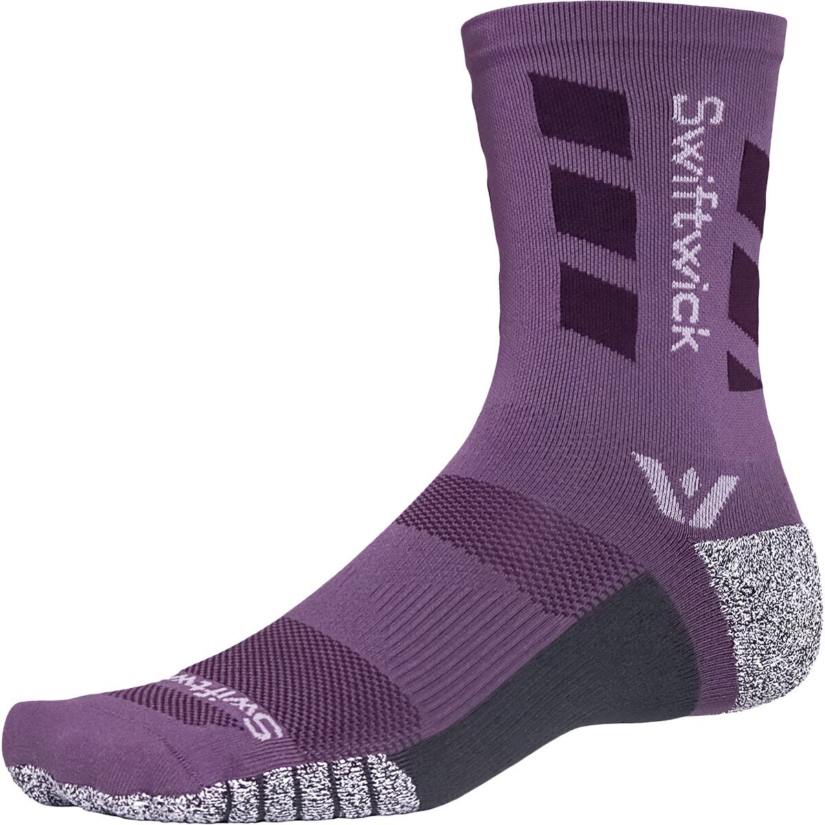 Image of Swiftwick Flite XT Mid-Crew Sock Purple, S
