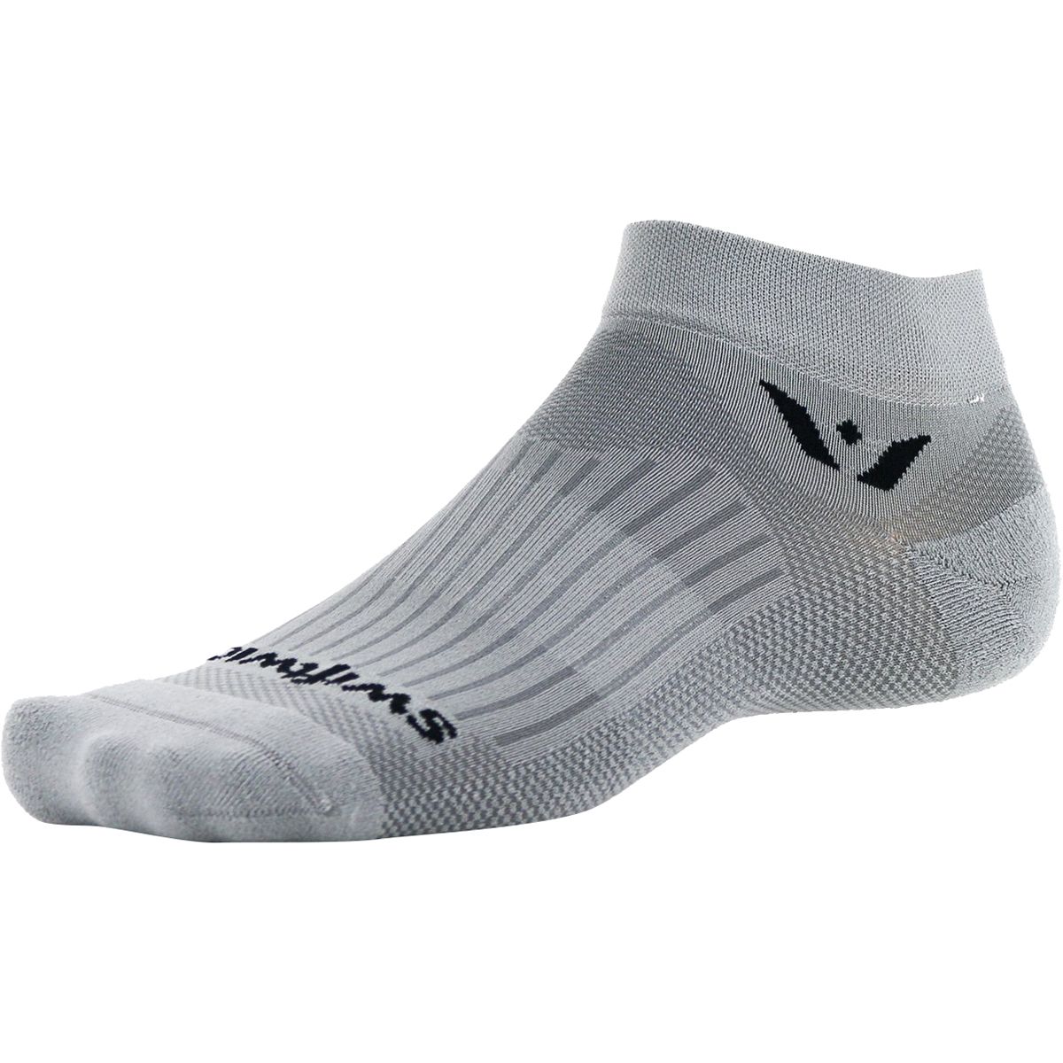 Image of Swiftwick Aspire Ankle Sock Pewter, XL