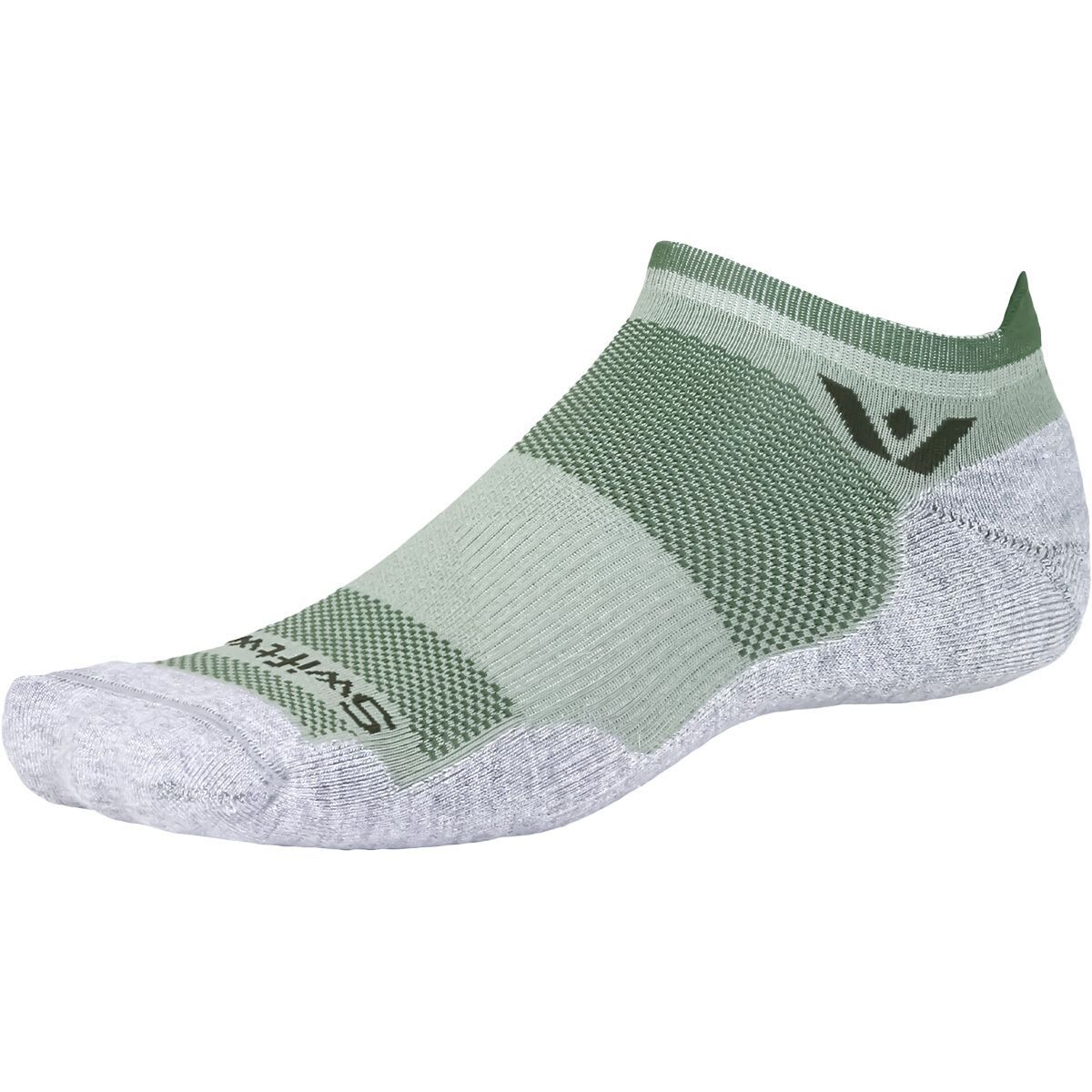 Image of Swiftwick Maxus No Show Sock Sage Green, XL