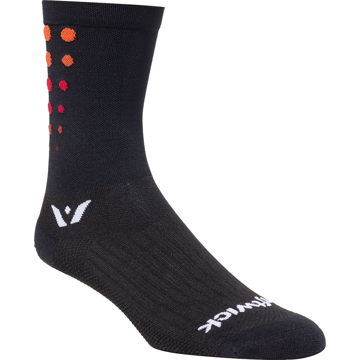 Swiftwick Vision Six Impression Sock Flare Black, L
