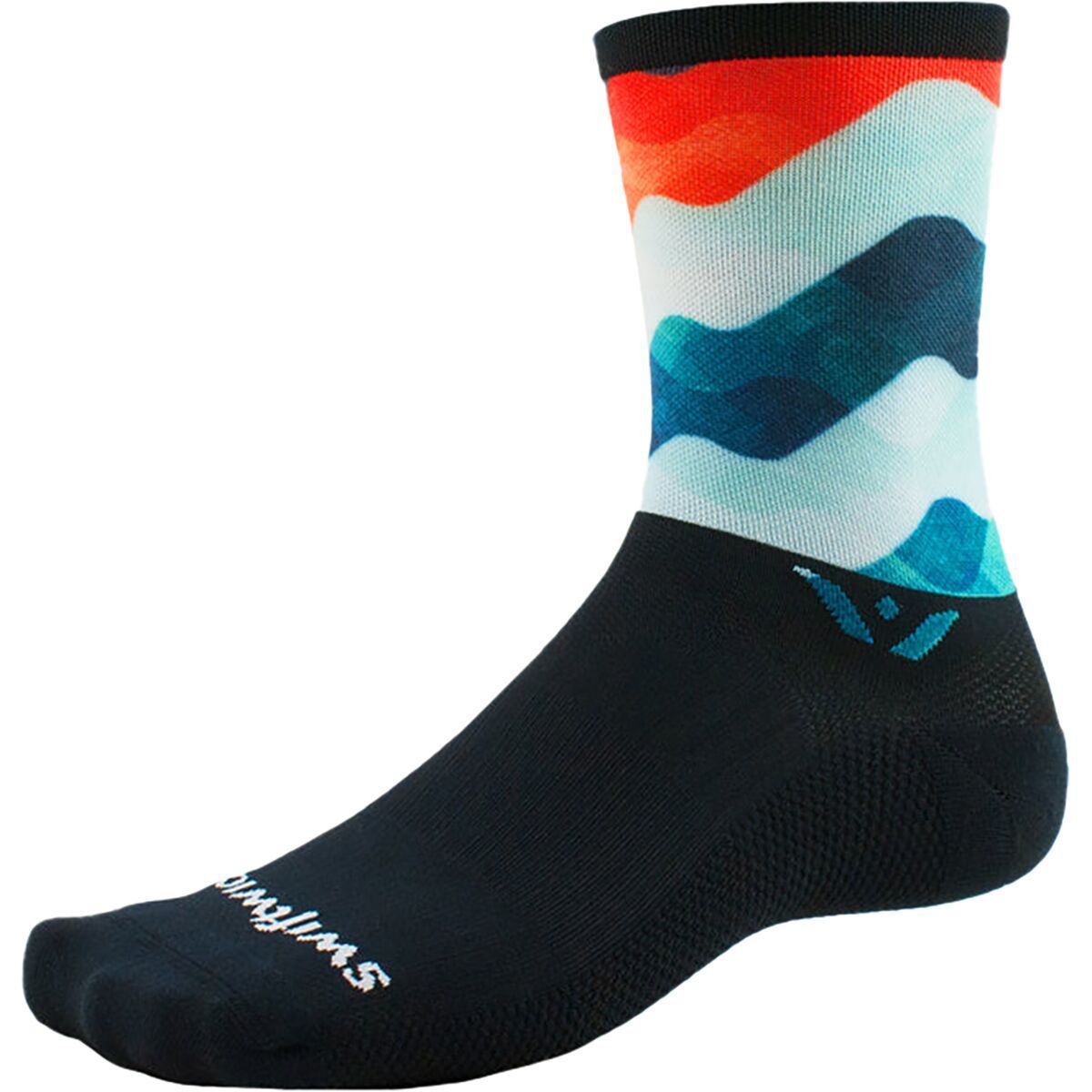 Swiftwick Vision Six Impression Sock Impression Freedive, L