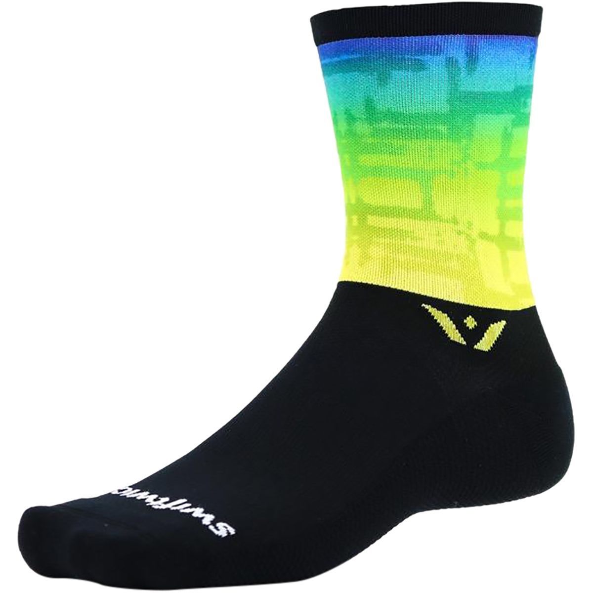 Swiftwick Vision Six Impression Sock Impression Radiate, S