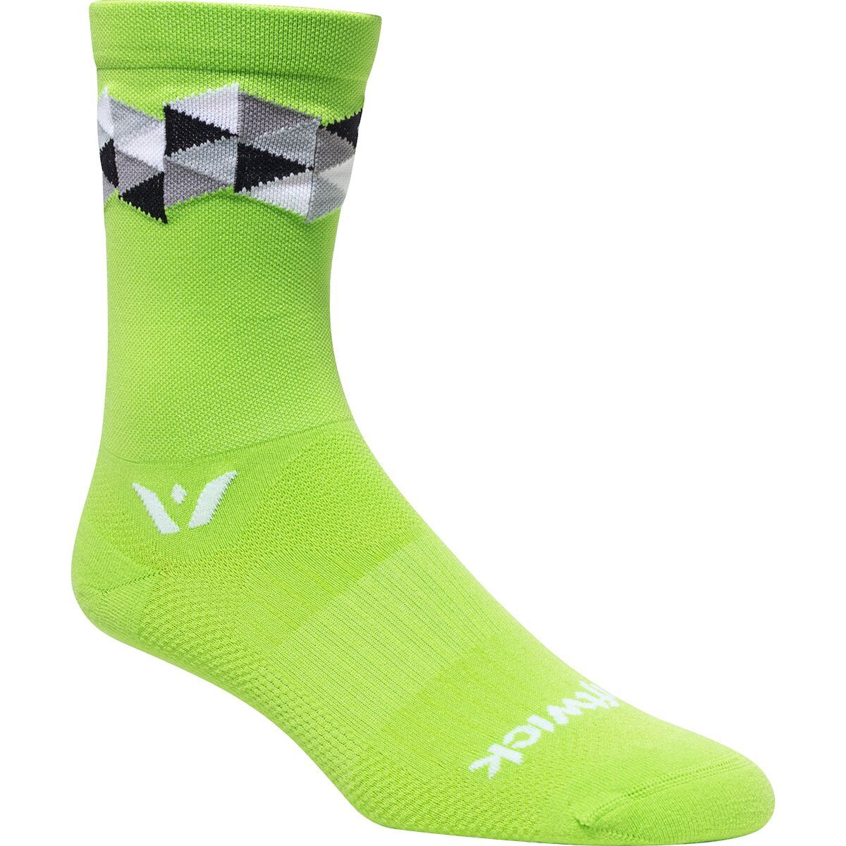 Swiftwick Vision Six Impression Sock Spectrum Green, L