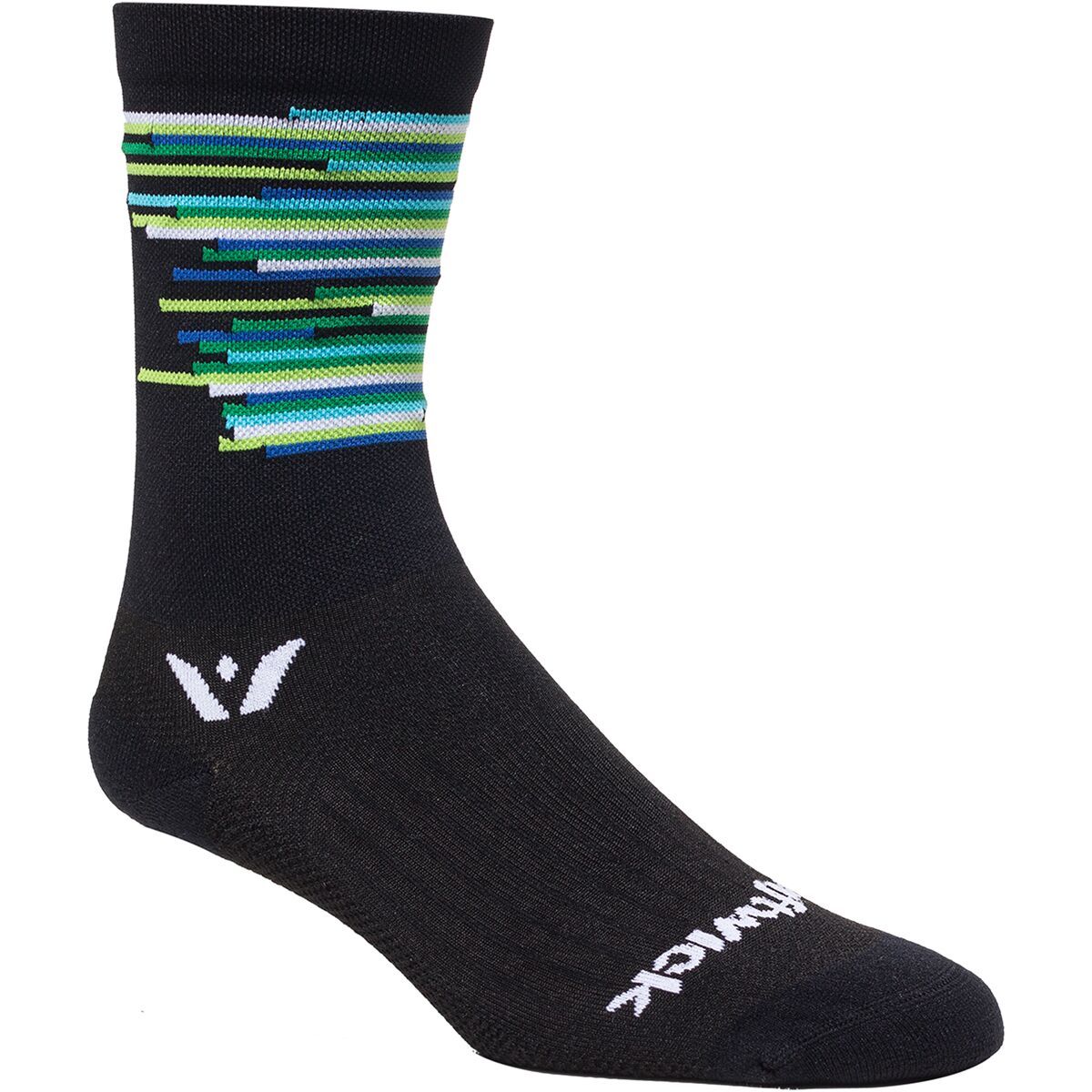 Swiftwick Vision Six Impression Sock Sprint Black, XL