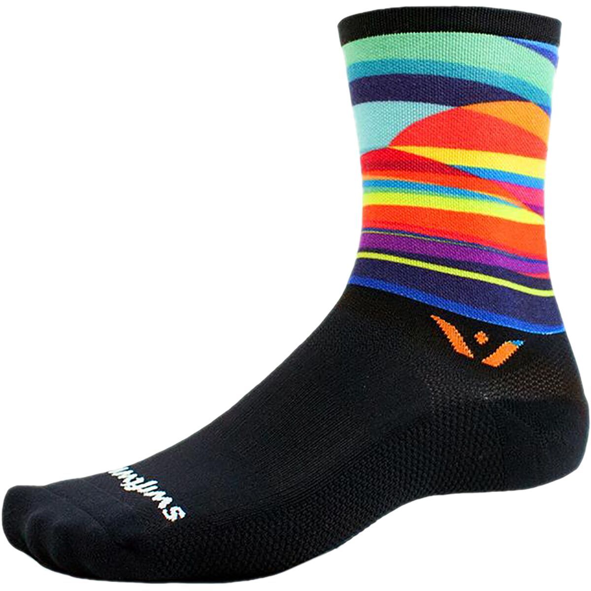 Swiftwick Vision Six Impression Sock Sunrise, XL