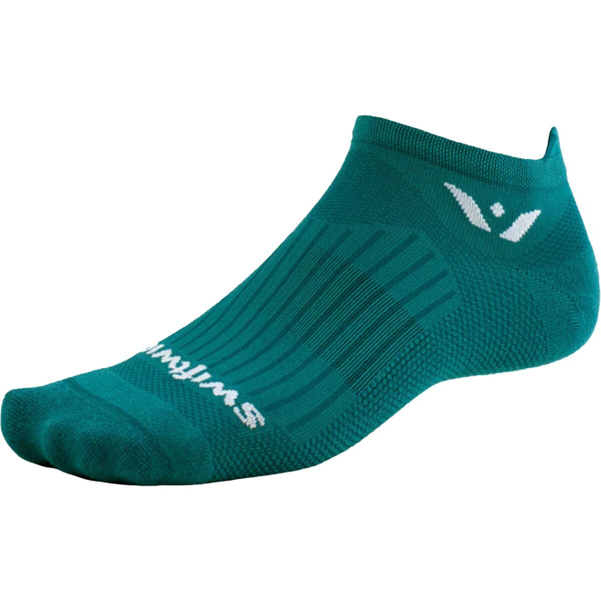 Swiftwick Aspire Zero Tab Sock Teal, M