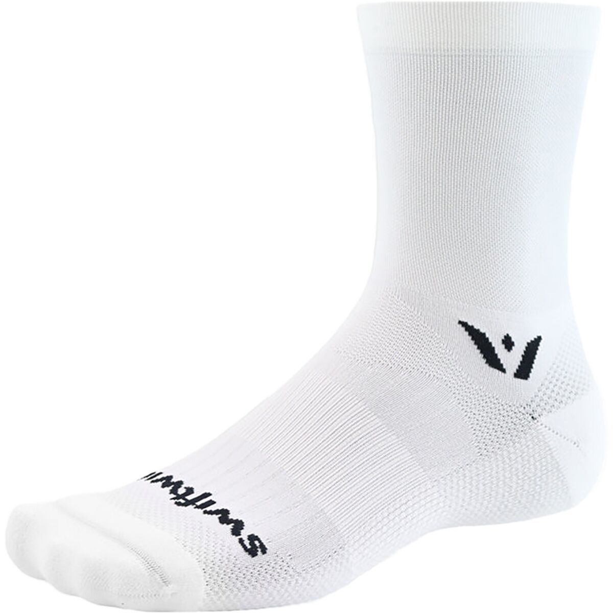 Image of Swiftwick Aspire Mid-Crew Sock White, S
