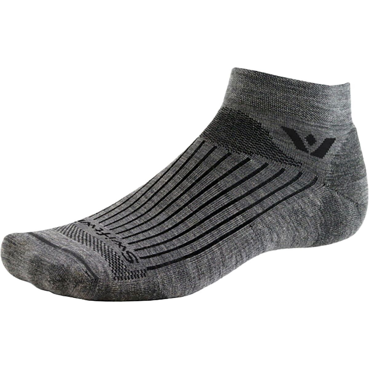 Image of Swiftwick Pursuit Ankle Merino Sock Heather, L