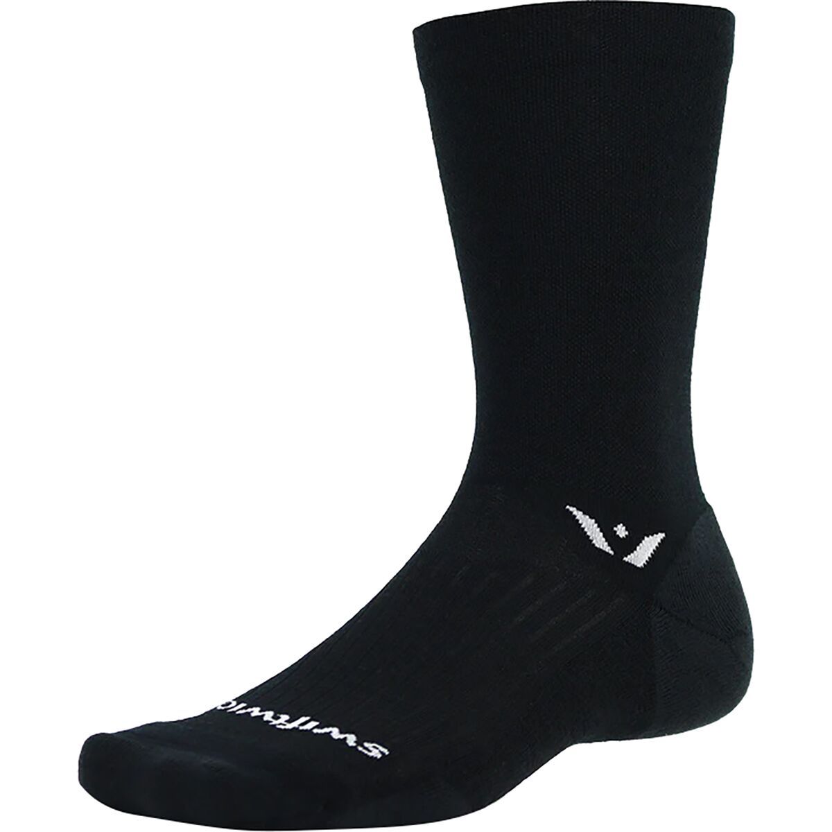 Image of Swiftwick Pursuit Crew Sock Black, L