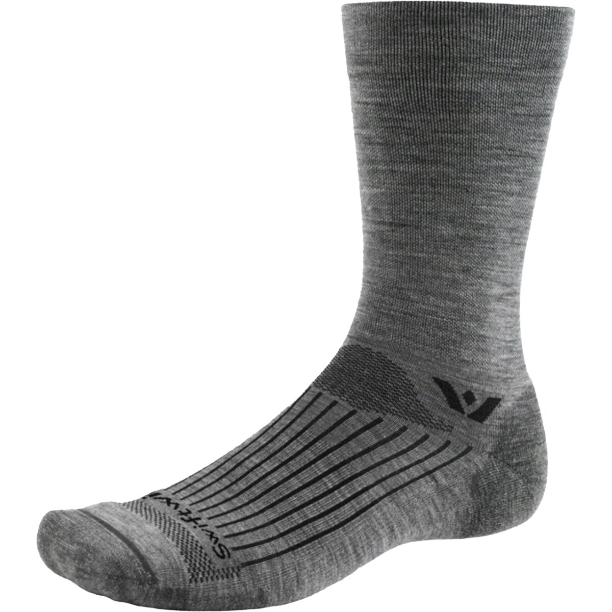 Image of Swiftwick Pursuit Crew Sock Heather, L