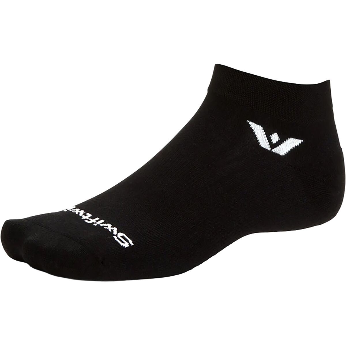 Image of Swiftwick Aspire Ankle Sock Circuit Black, M