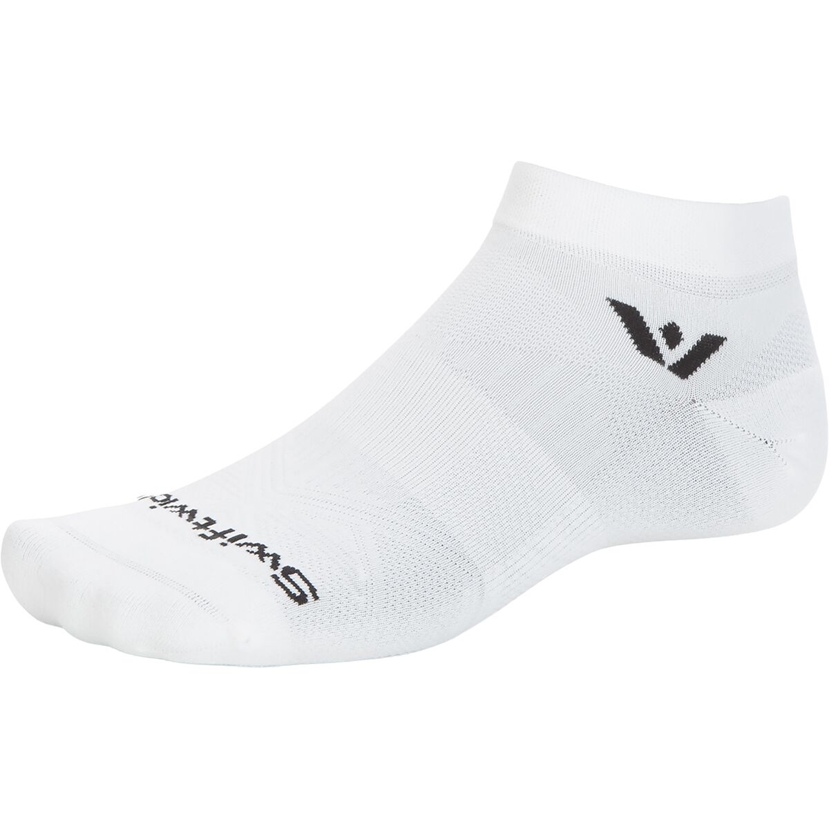 Image of Swiftwick Aspire Ankle Sock Circuit White, M