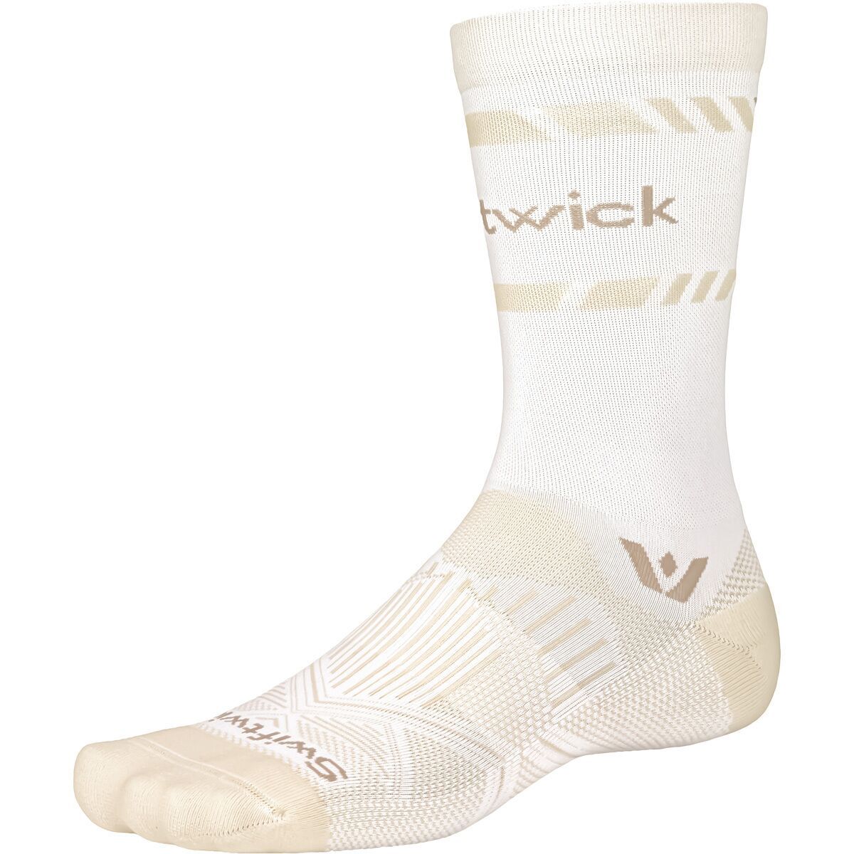 Image of Swiftwick Aspire Crew Sock Oatmeal Tan, XL