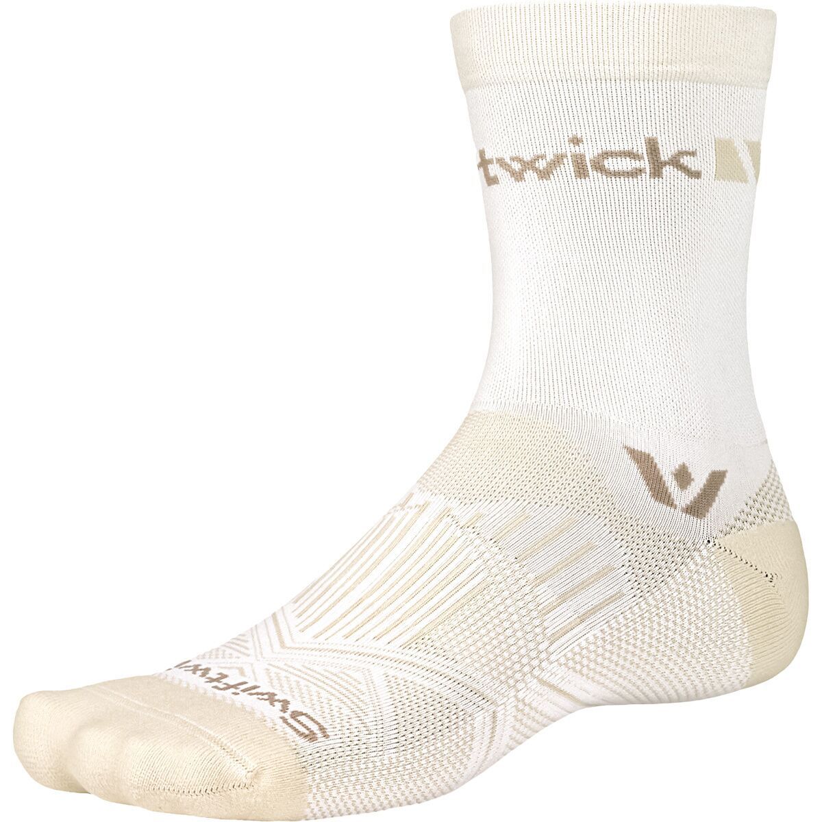 Image of Swiftwick Aspire Mid-Crew Sock Oatmeal Tan, XL