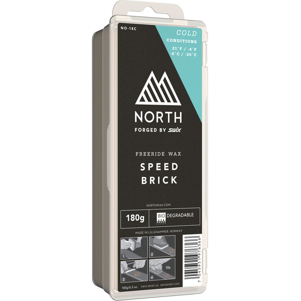 Image of Swix North Freeride Wax Cold, 180g