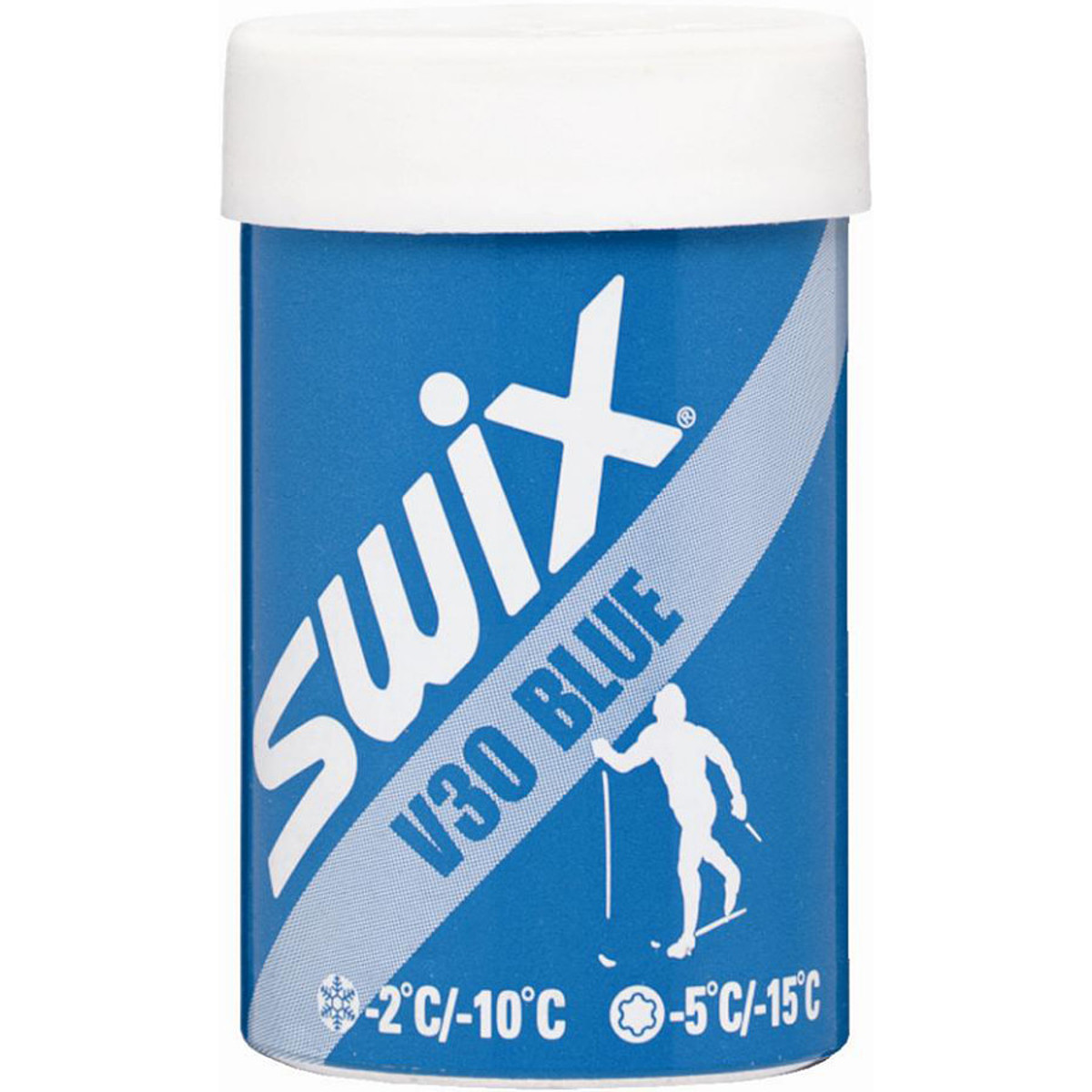 Swix Swix V-Line Hard Kick Wax Blue/V30, 45g