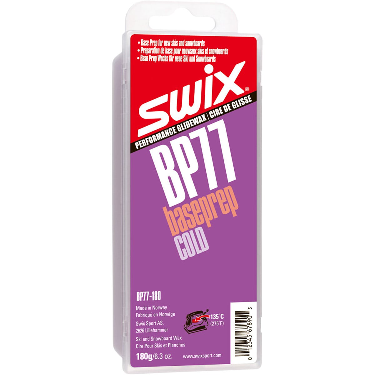 Swix Base Prep Wax Violet/Base Prep Cold