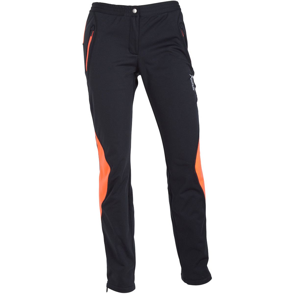 Swix Lillehammer Pant - Women's Black/Coral, XL