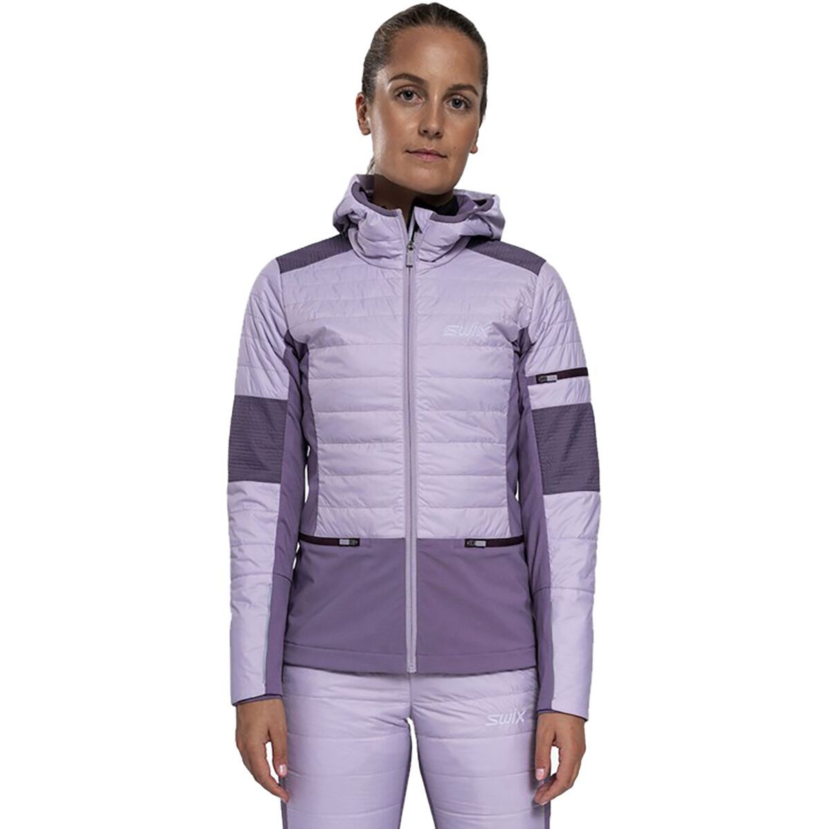 Swix Horizon Jacket - Women's Light Purple/Dusty Purple, XS