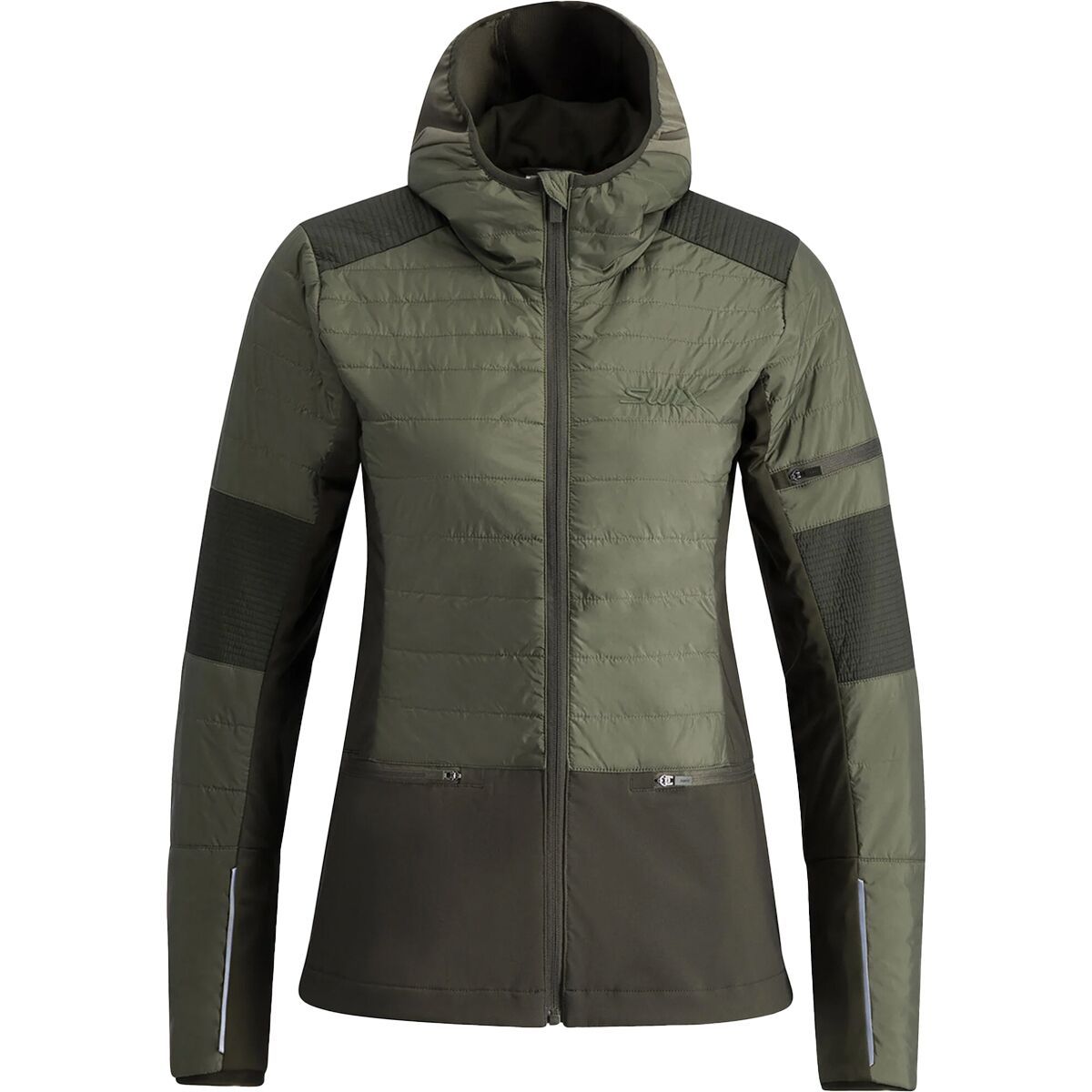 Swix Horizon Jacket - Women's Olive/Dark Olive, XL
