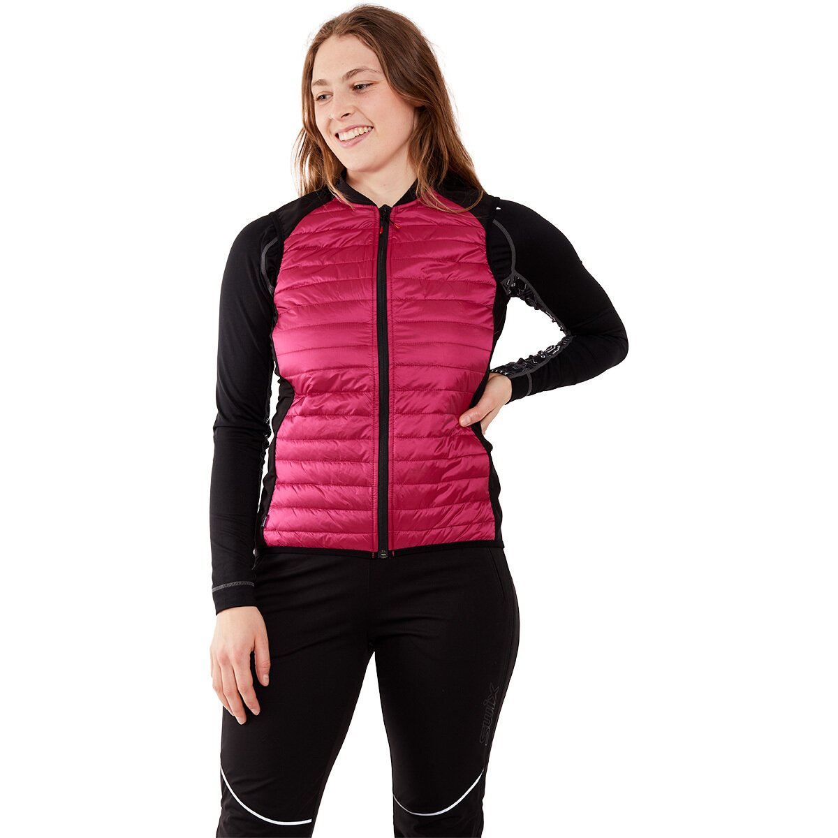 Image of Swix Navado Vest - Women's Sangria, XL