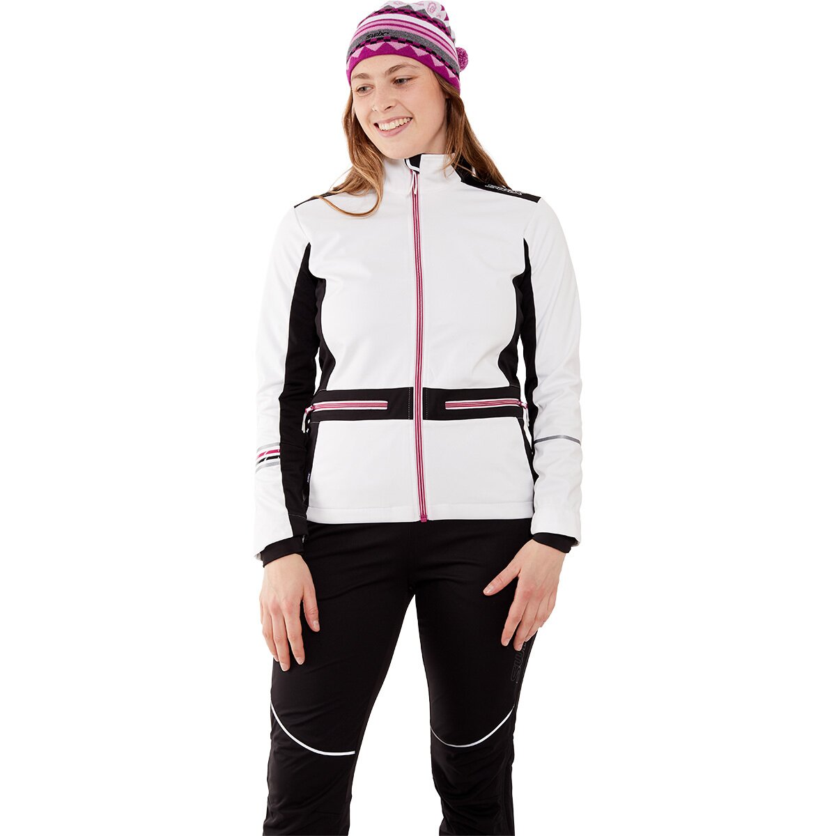 Image of Swix Tokke Light Softshell Jacket - Women's Snow White, M