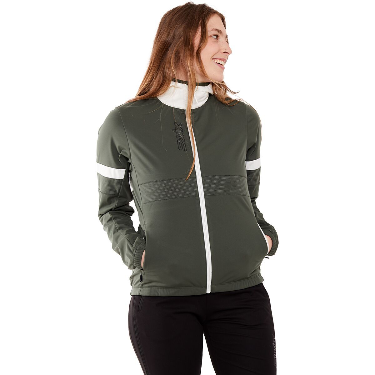 Swix Nybo Full-Zip Jacket - Women's Olive, L