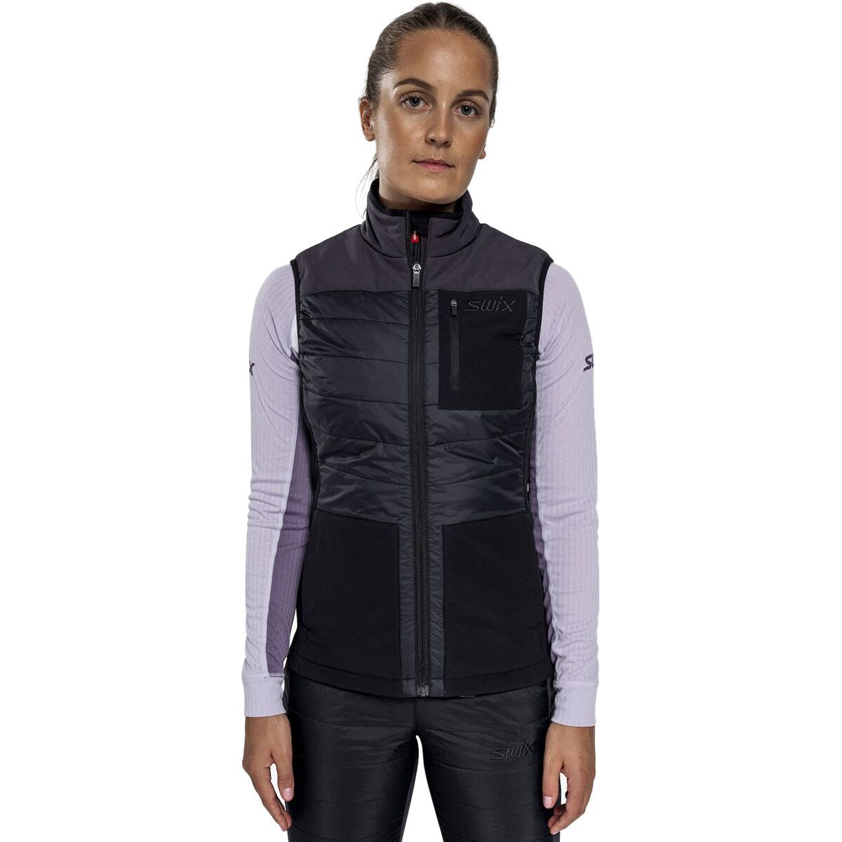 Swix Horizon Primaloft Vest - Women's Black/Phantom, L