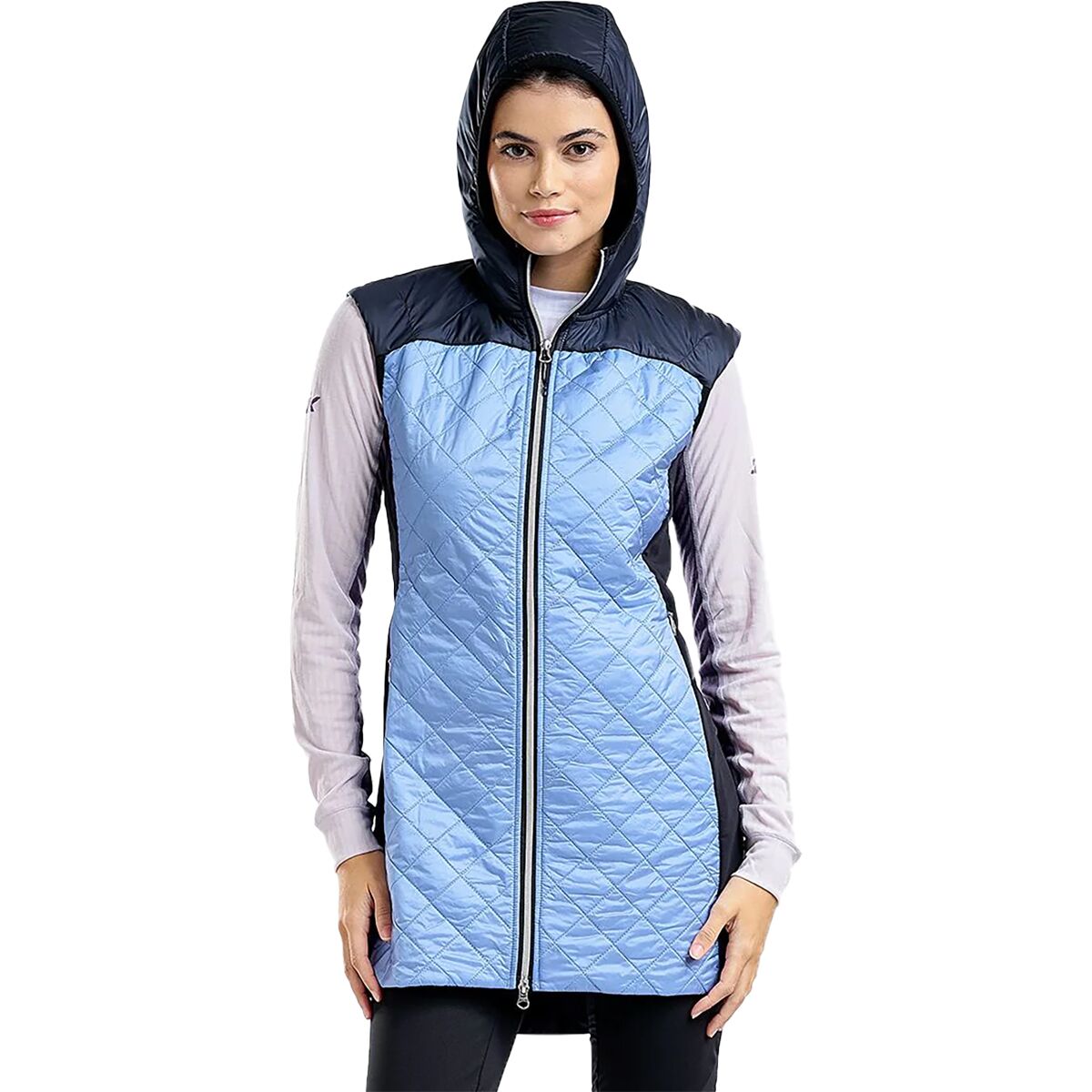 Image of Swix Mayen Quilted Tunique Vest - Women's Forever Blue, S