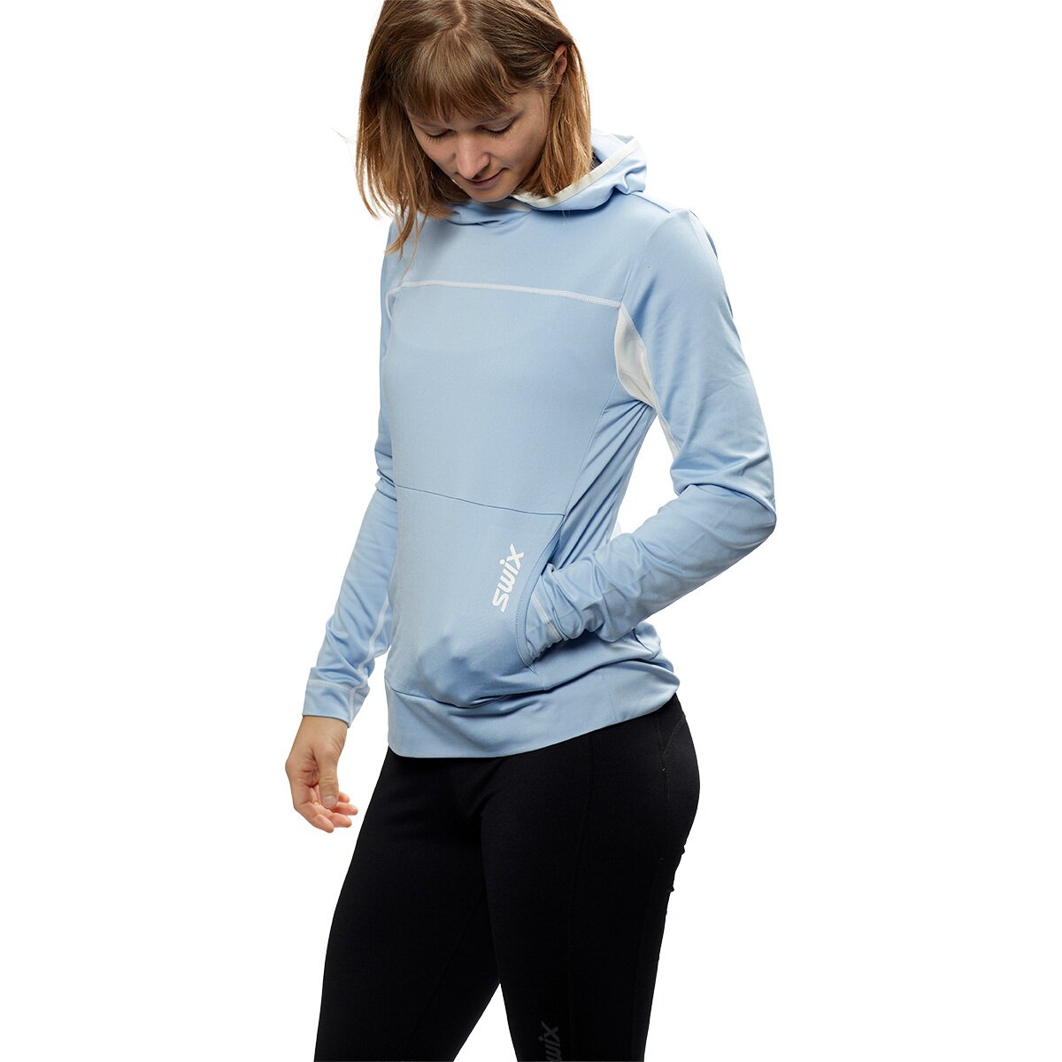 Image of Swix Tista Sweater Pullover Hoodie - Women's Cashmere Blue, L
