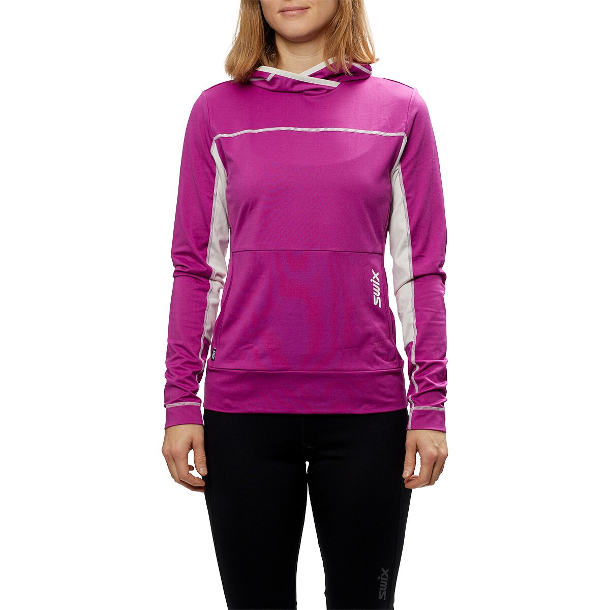 Image of Swix Tista Sweater Pullover Hoodie - Women's Orchid, M